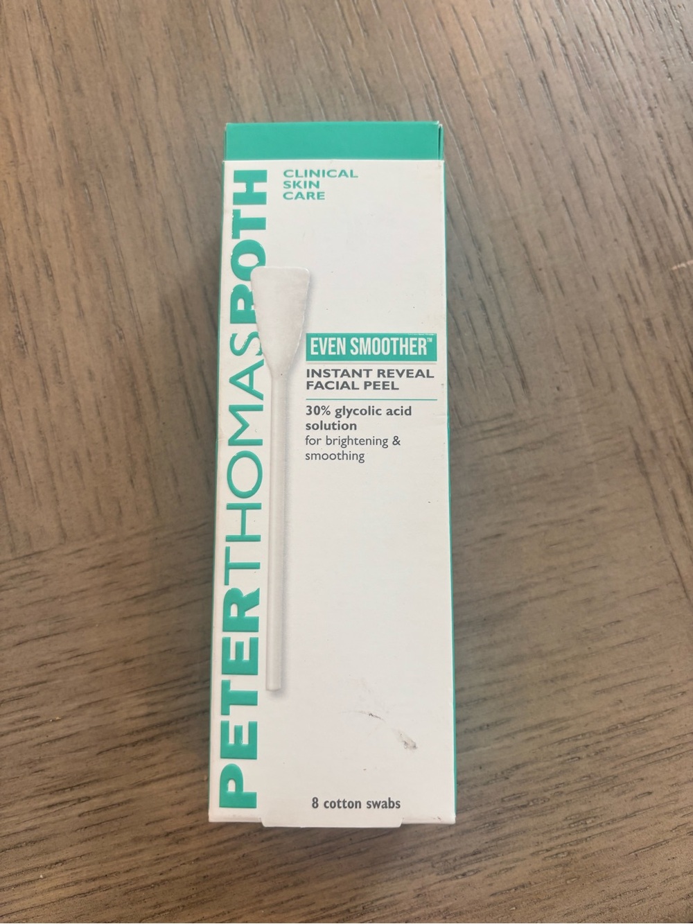 Peter Thomas Roth Even Smoother Instant Reveal Facial Peel Box of 8 Swabs - NIB